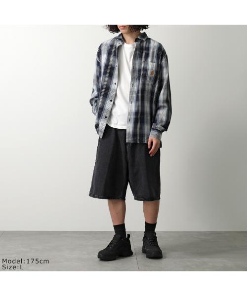 Carhartt ハーフパンツ RIVET SHORT I034319 （8906/Black/ブラック） 8906/Black/ブラック