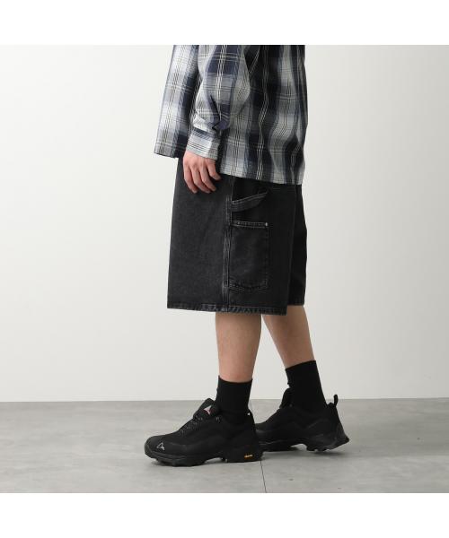 Carhartt ハーフパンツ RIVET SHORT I034319 （8906/Black/ブラック） 8906/Black/ブラック