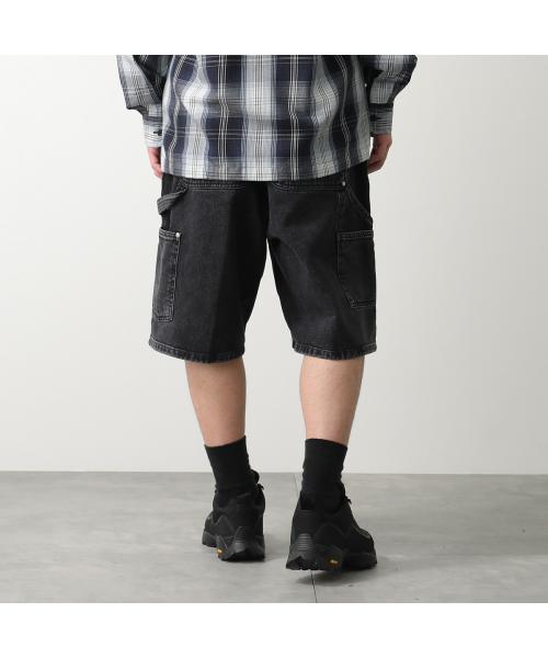 Carhartt ハーフパンツ RIVET SHORT I034319 （8906/Black/ブラック） 8906/Black/ブラック
