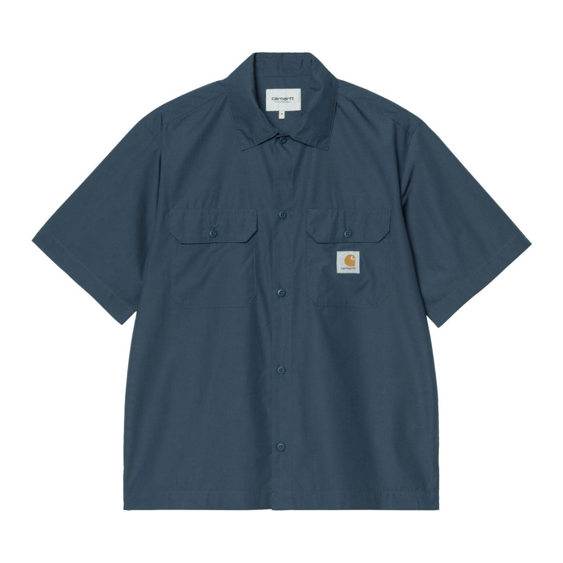 カーハート Carhartt Carhartt WIP S/S CRAFT SHIRT（カーハートワークインプログレス ショートスリーブ クラフト シャツ） （Dusky Blue） Dusky Blue