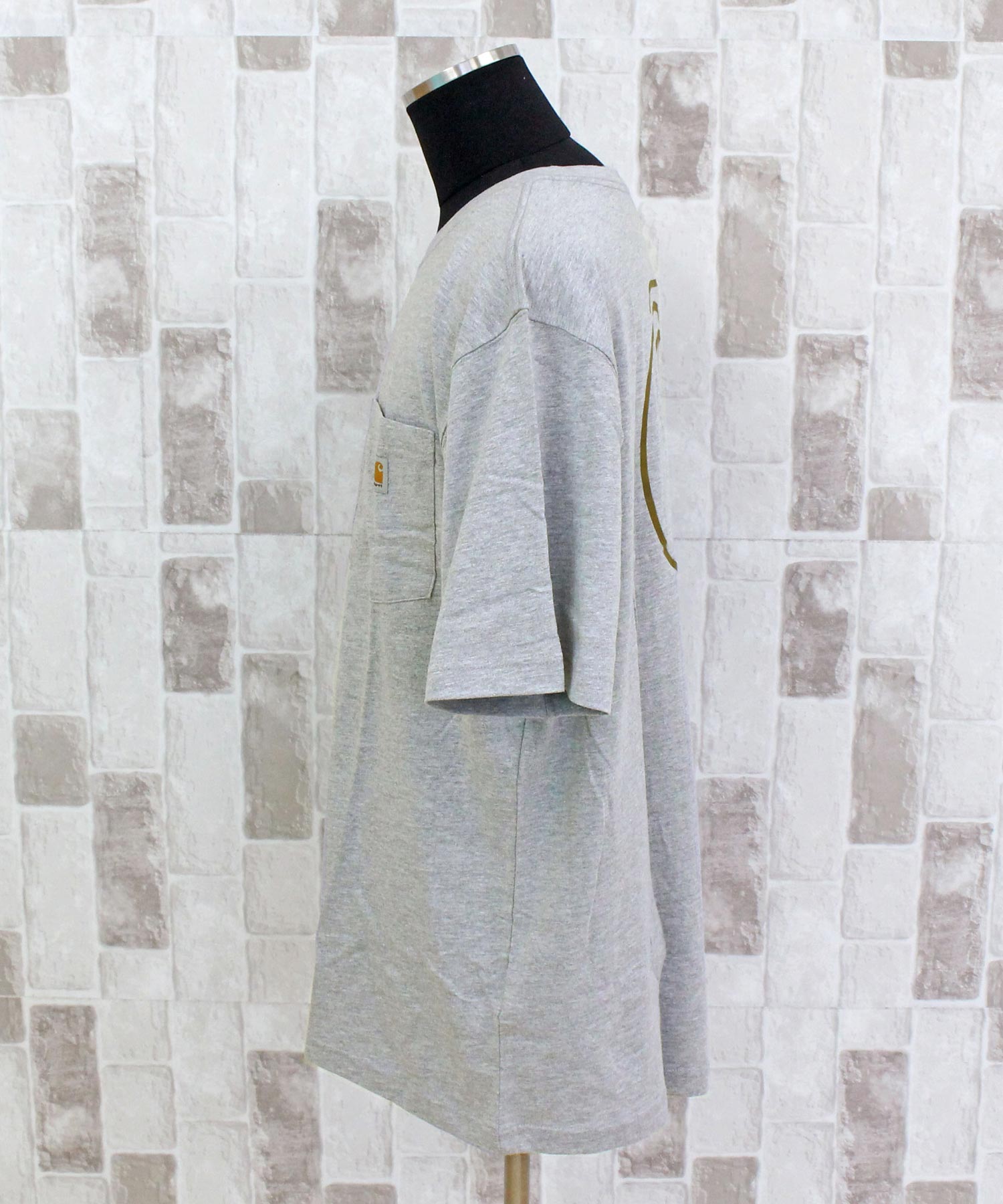 カーハート Carhartt リラックスフィット BIGロゴ バックプリント グラフィック Tシャツ Relaxd Fit Lightweight Pocket C Graphic T-Shirt メンズ ブランド （4-ブルー） 4-ブルー