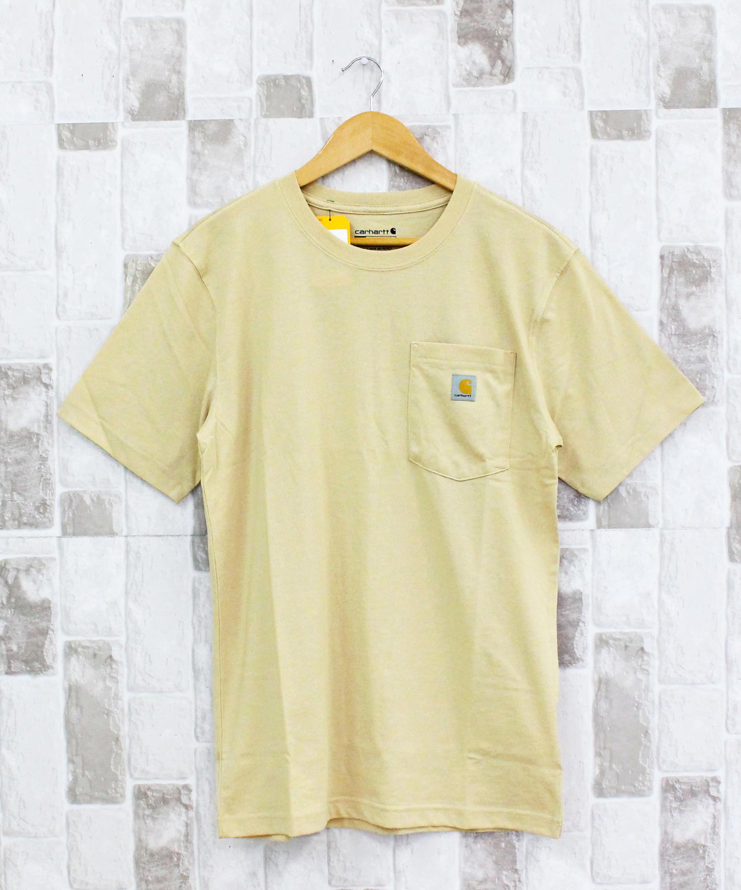 カーハート Carhartt リラックスフィット BIGロゴ バックプリント グラフィック Tシャツ Relaxd Fit Lightweight Pocket C Graphic T-Shirt メンズ ブランド （4-ブルー） 4-ブルー
