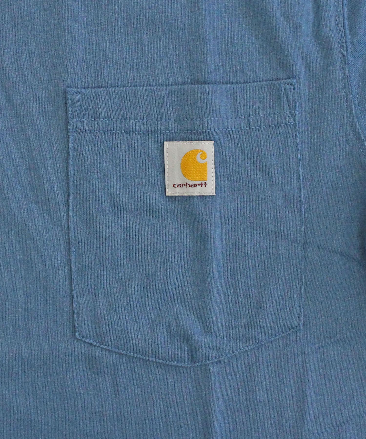カーハート Carhartt リラックスフィット BIGロゴ バックプリント グラフィック Tシャツ Relaxd Fit Lightweight Pocket C Graphic T-Shirt メンズ ブランド （4-ブルー） 4-ブルー