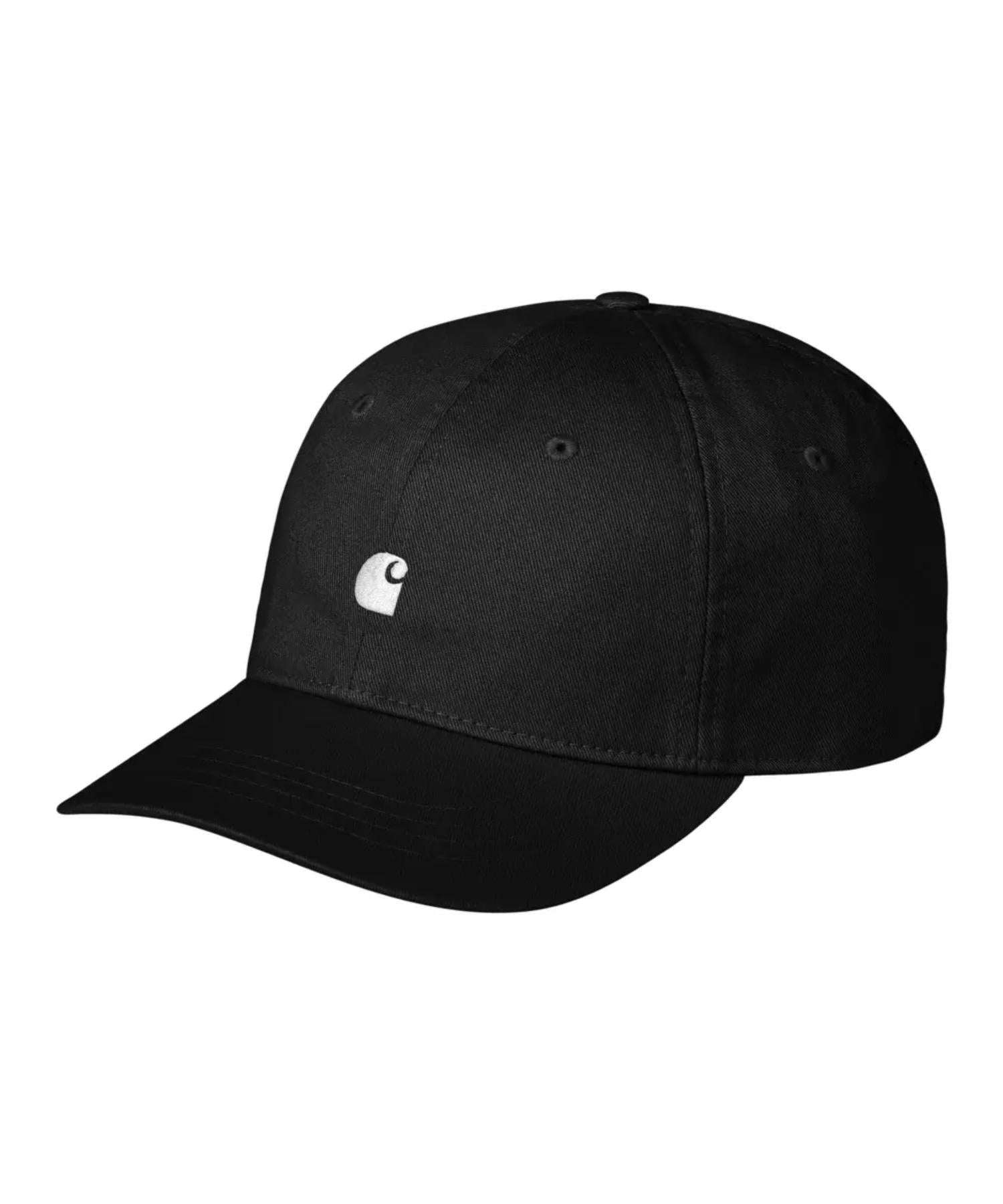 カーハート Carhartt carhartt  MADISON LOGO CAP / カーハート （Black / White (01)） Black / White (01)