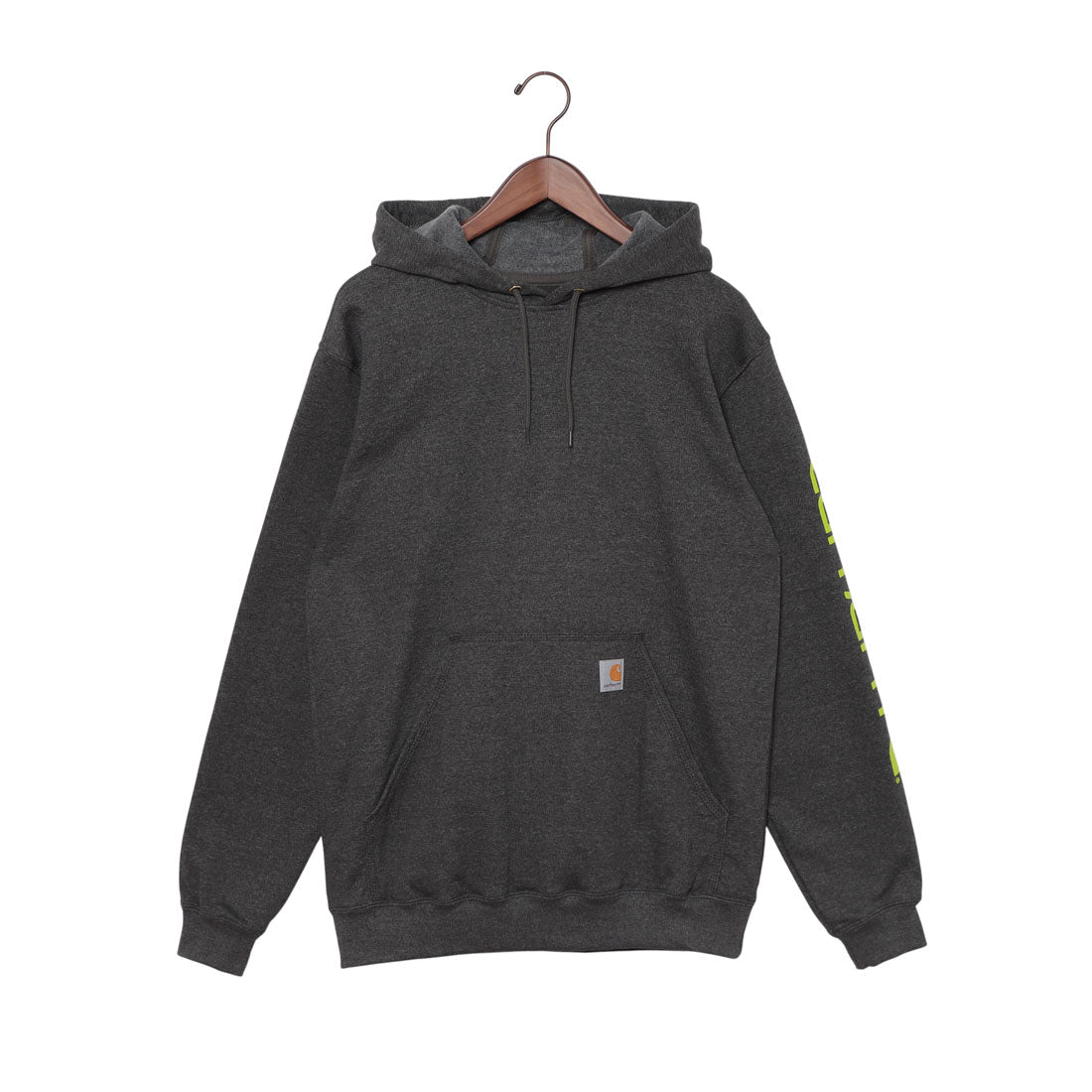 カーハート Carhartt ルーズフィット グラフィック スウェット パーカー （カーボンヘザー） カーボンヘザー