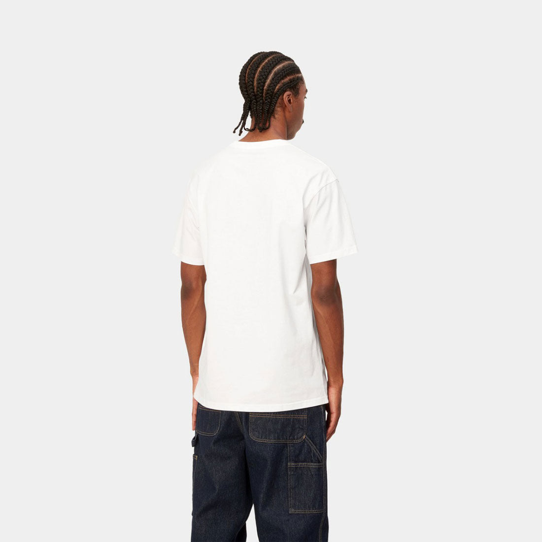 カーハート Carhartt Carhartt WIP S/S CHASE T-SHIRT（カーハートワークインプログレス ショートスリーブ チェイス Tシャツ） （White/Gold） White/Gold