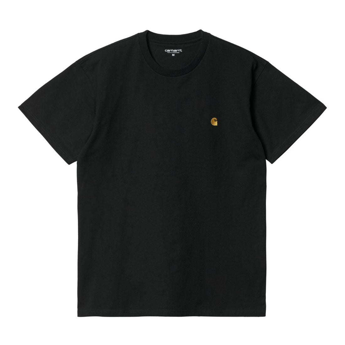 カーハート Carhartt Carhartt WIP S/S CHASE T-SHIRT（カーハートワークインプログレス ショートスリーブ チェイス Tシャツ） （Black/Gold） Black/Gold