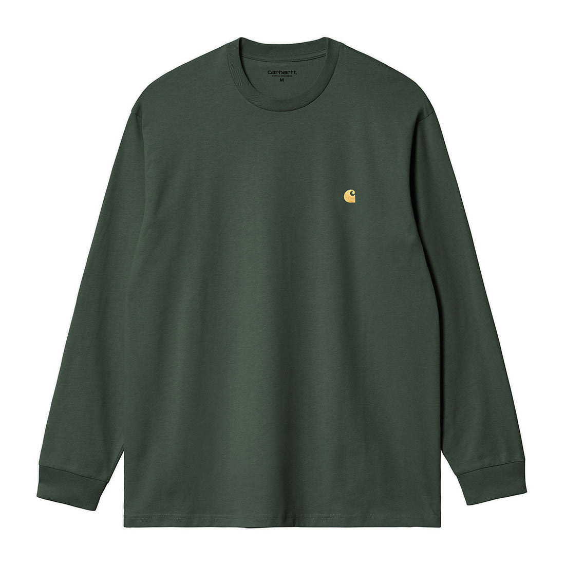 カーハート Carhartt Carhartt WIP L/S Chase T-Shirt（カーハート ワークインプログレス L/S チェイス Tシャツ） （Sycamore Tree / Gold） Sycamore Tree / Gold