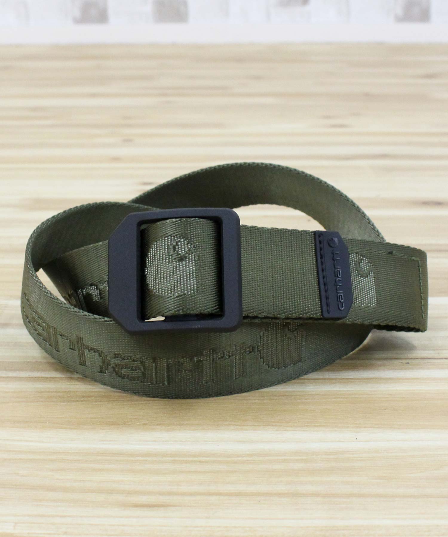 カーハート Carhartt ナイロンウェビングラダーロックベルト Nylon Webbing Ladder Lock Belt メンズ レディース プレゼント ギフト メンズ レディース （4-グリーン） 4-グリーン