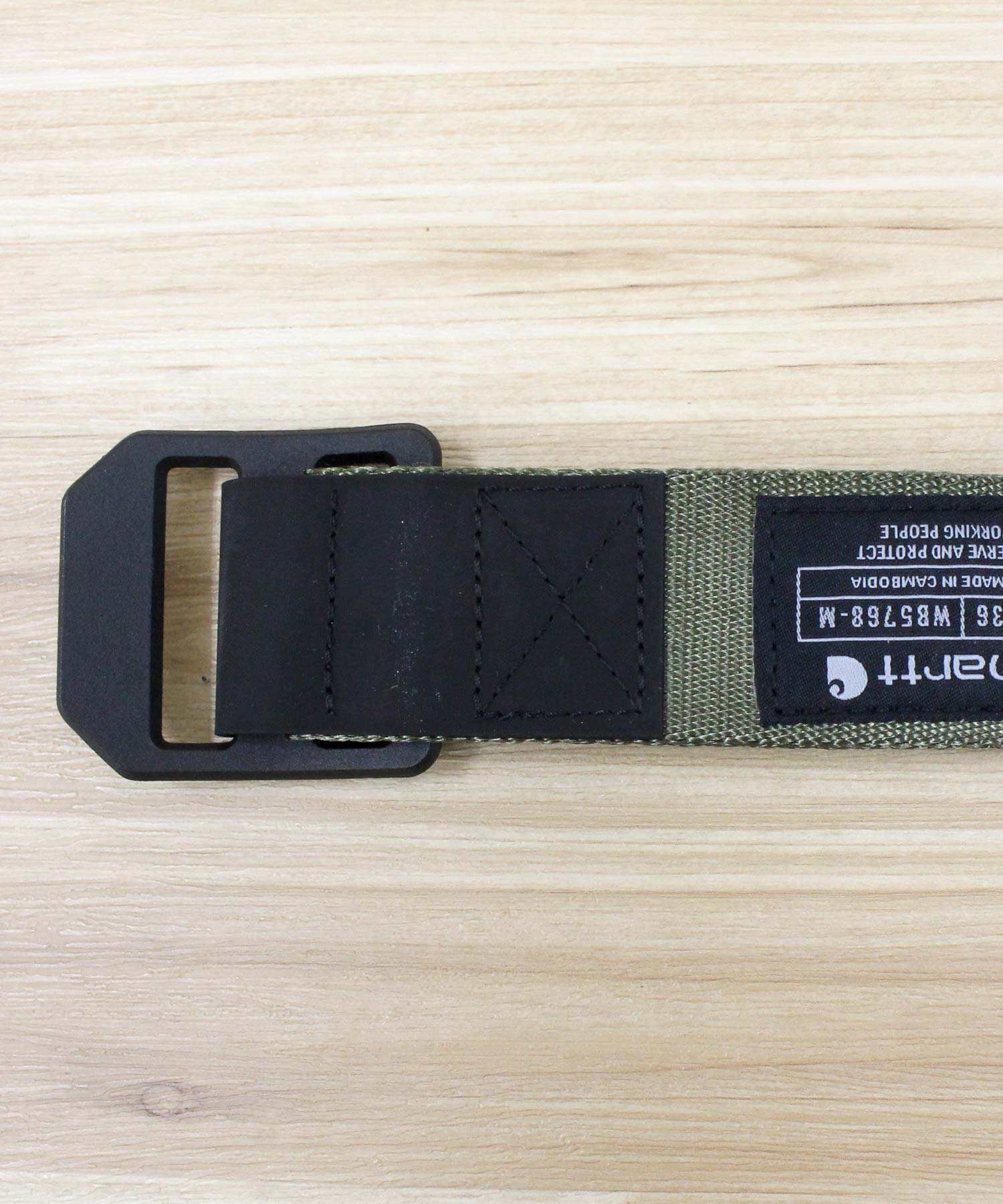 カーハート Carhartt ナイロンウェビングラダーロックベルト Nylon Webbing Ladder Lock Belt メンズ レディース プレゼント ギフト メンズ レディース （4-グリーン） 4-グリーン