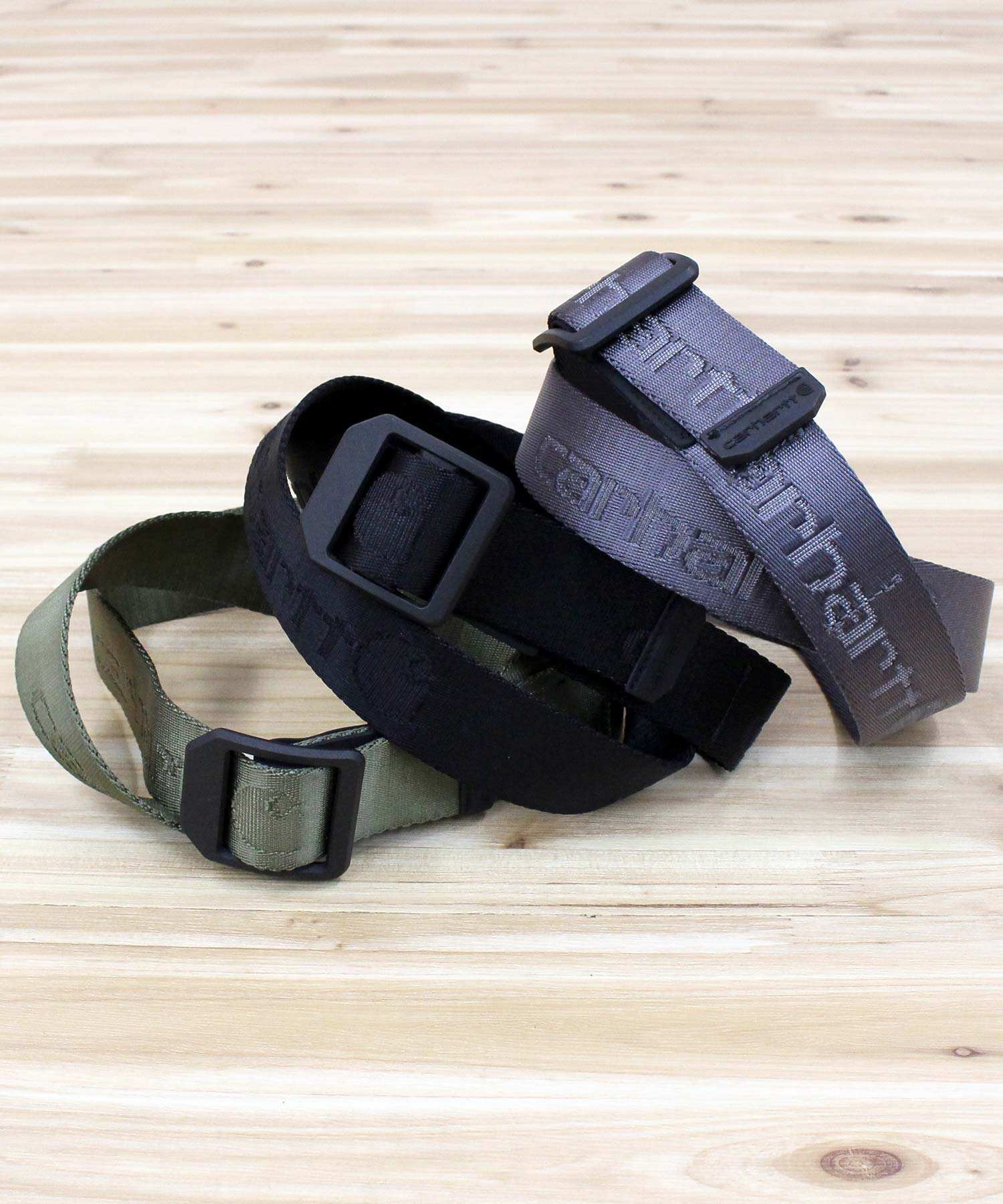 カーハート Carhartt ナイロンウェビングラダーロックベルト Nylon Webbing Ladder Lock Belt メンズ レディース プレゼント ギフト メンズ レディース （4-グリーン） 4-グリーン