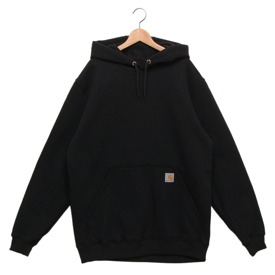カーハート Carhartt パーカー フーディー ミッドウェイトフードスウェット ワンポイント ブラック メンズ レディース ユニセックス Carhartt K121