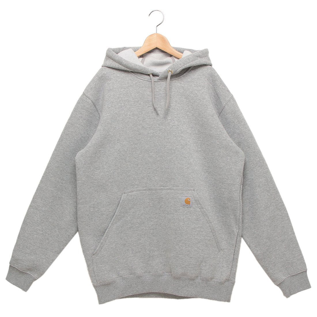 カーハート Carhartt パーカー フーディー ミッドウェイトフードスウェット ワンポイント グレー メンズ レディース ユニセックス Carhartt K121