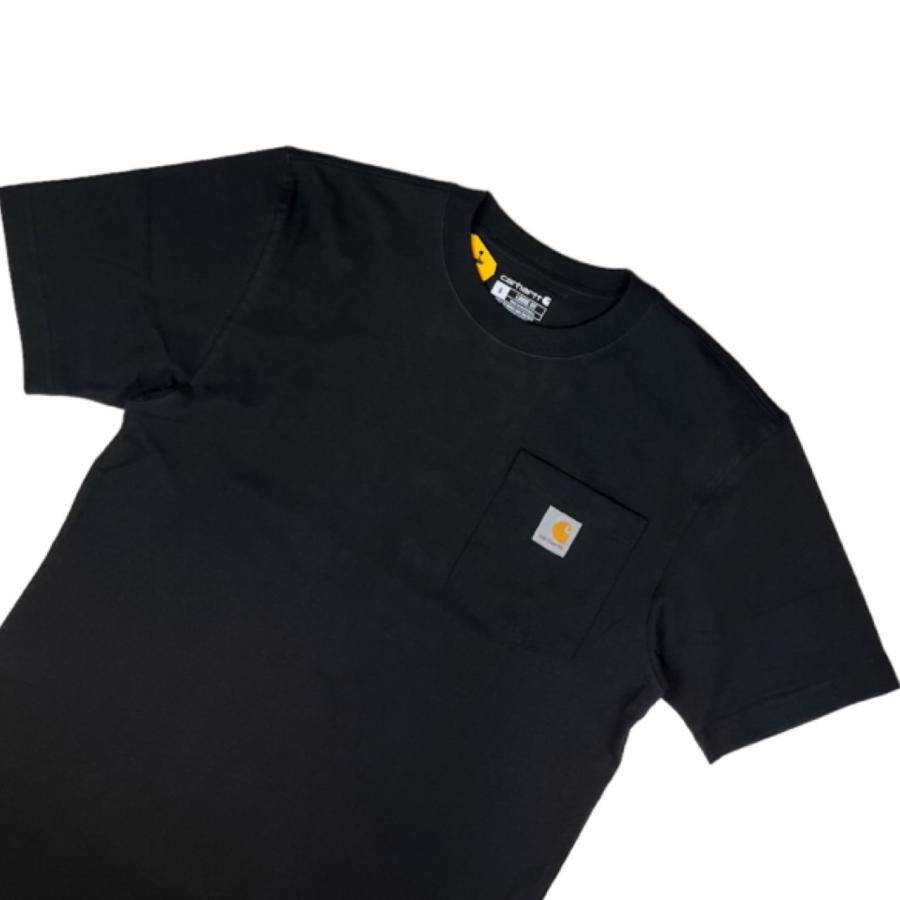 カーハート Carhartt カーハート CARHARTT 半袖Tシャツ ポケットT メンズ レディース K87 ワークウエア ポケットTシャツ 作業着 作業服 大きめ LOOSE FIT HEAVYWEIGHT S/S TEE （ブラック） ブラック