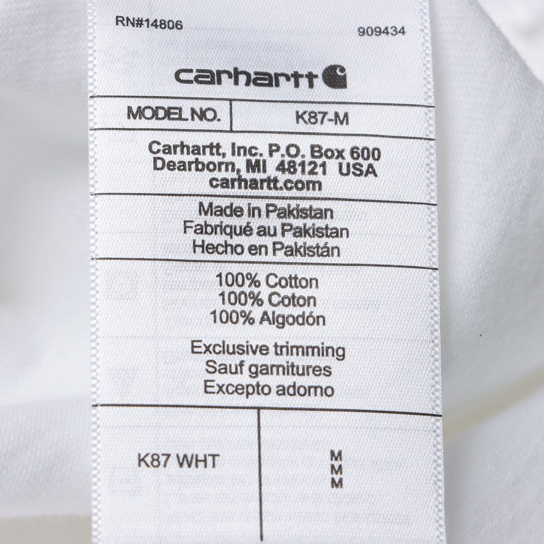 カーハート Carhartt カーハート CARHARTT 半袖Tシャツ ポケットT メンズ レディース K87 ワークウエア ポケットTシャツ 作業着 作業服 大きめ LOOSE FIT HEAVYWEIGHT S/S TEE （ブラック） ブラック