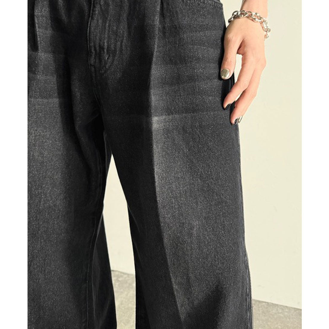 yo-dafan様オーダー品 Classical Elf Vintage Washed Side-Zip Denim / Vintage Processed Side-Z