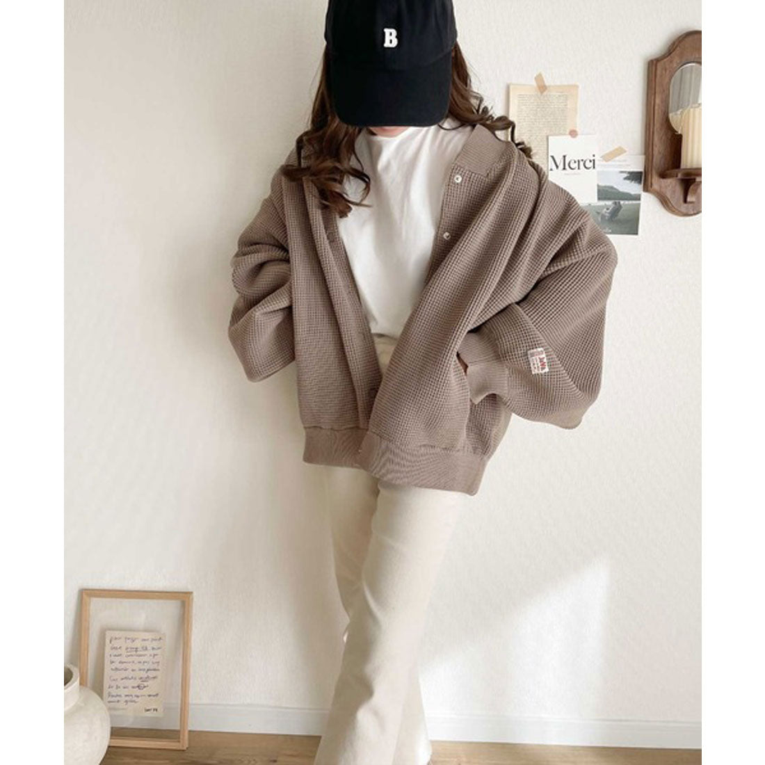 クラシカルエルフ Classical Elf 《JaVaジャバ コラボ》新触感！軽量ワッフルニットブルゾン