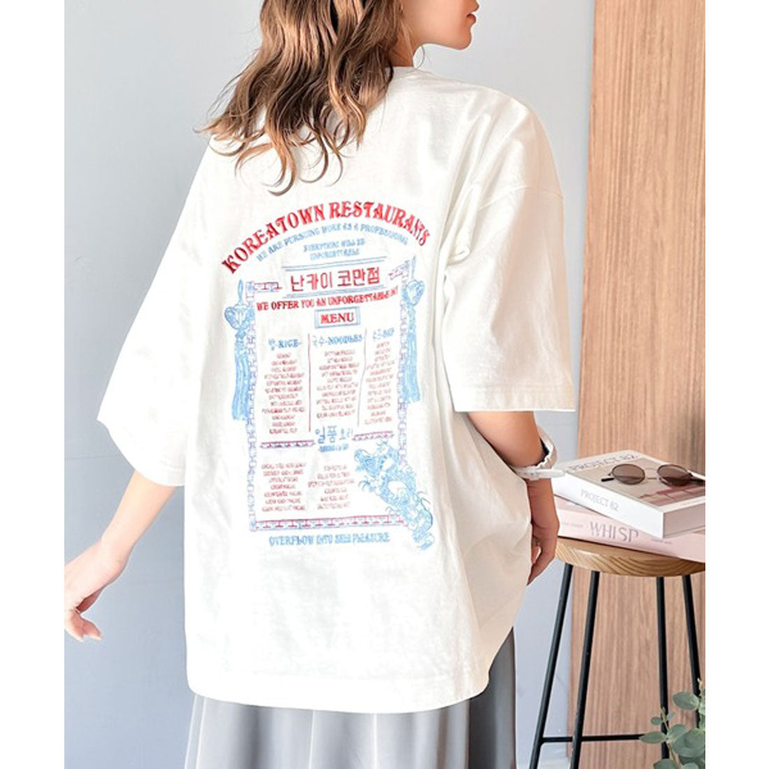 クラシカルエルフ Classical Elf 《Javaジャバコラボ》バック刺繍で抜かりなくキマる。綿100％レシピ刺繍ビッグTシャツ