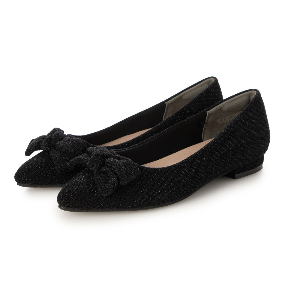 シフォンフィット ChiffonFit レディースカジュアルパンプス （BLK） BLK