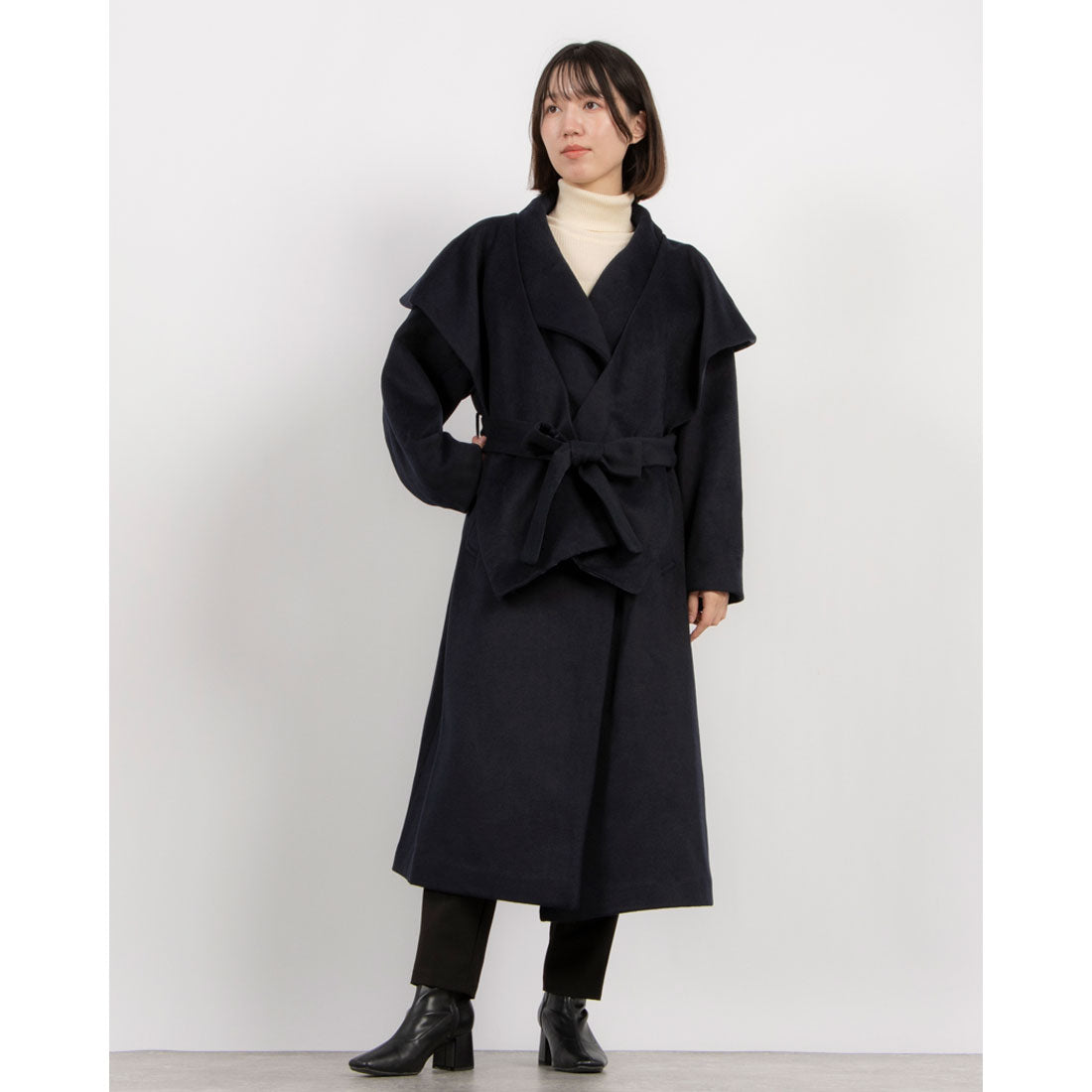 チーク Cheek ショール付キコート