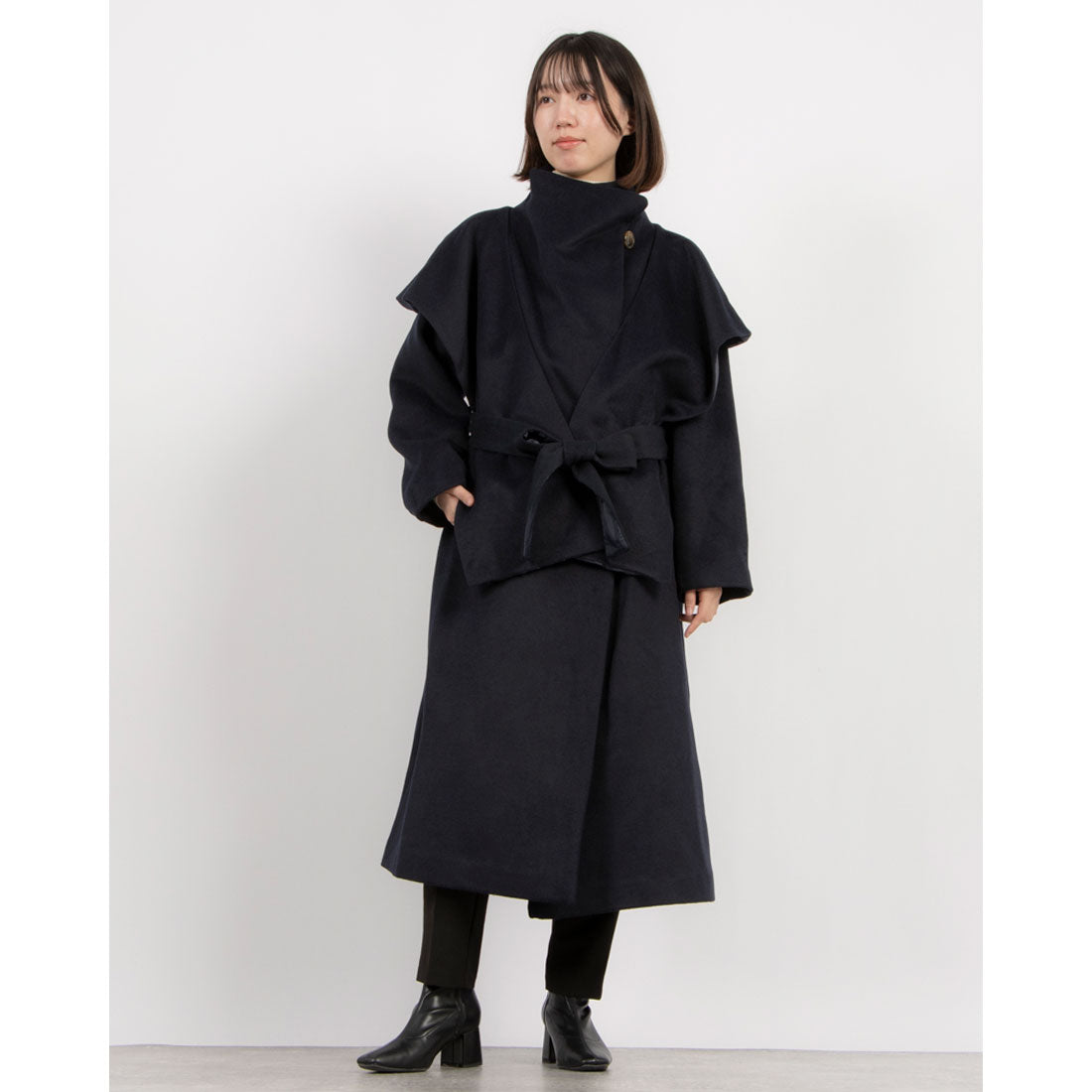 チーク Cheek ショール付キコート