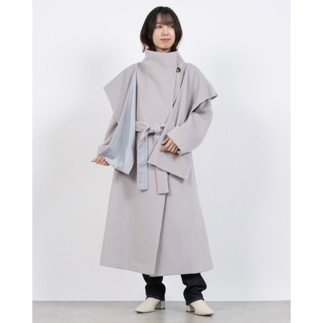 チーク Cheek ショール付キコート