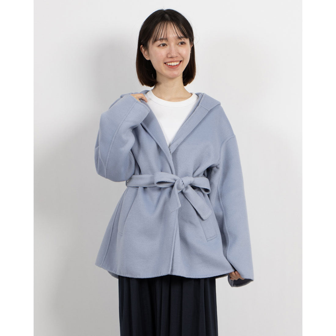 チーク Cheek ハンドメイドショートコート