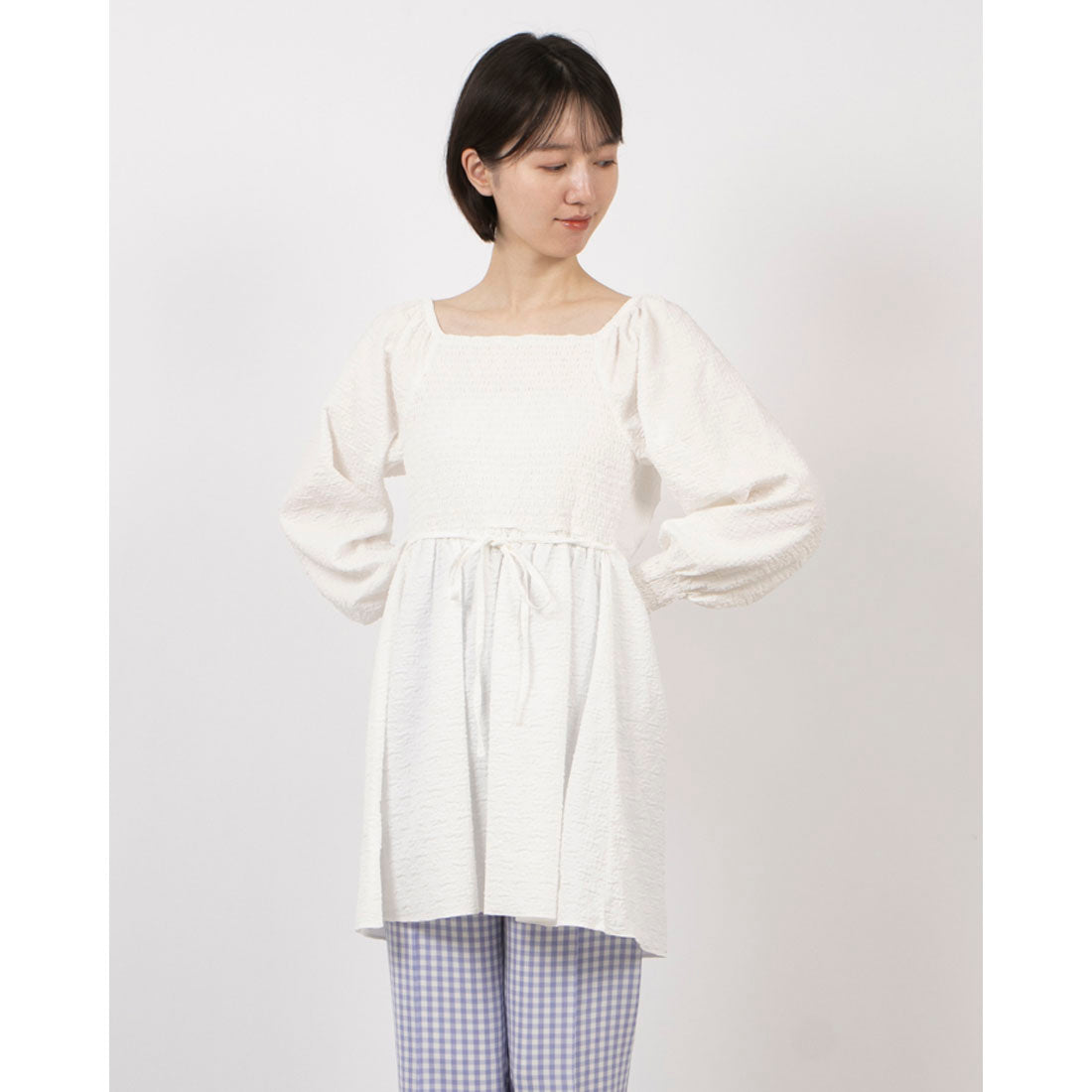 チーク Cheek 2WAYカシュクールチュニック （YEL） YEL