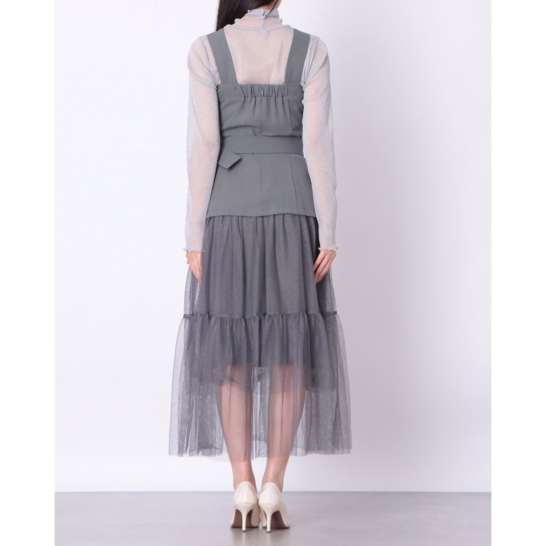 チーク Cheek チュールティアードジャンスカ （PISTACHIO） PISTACHIO