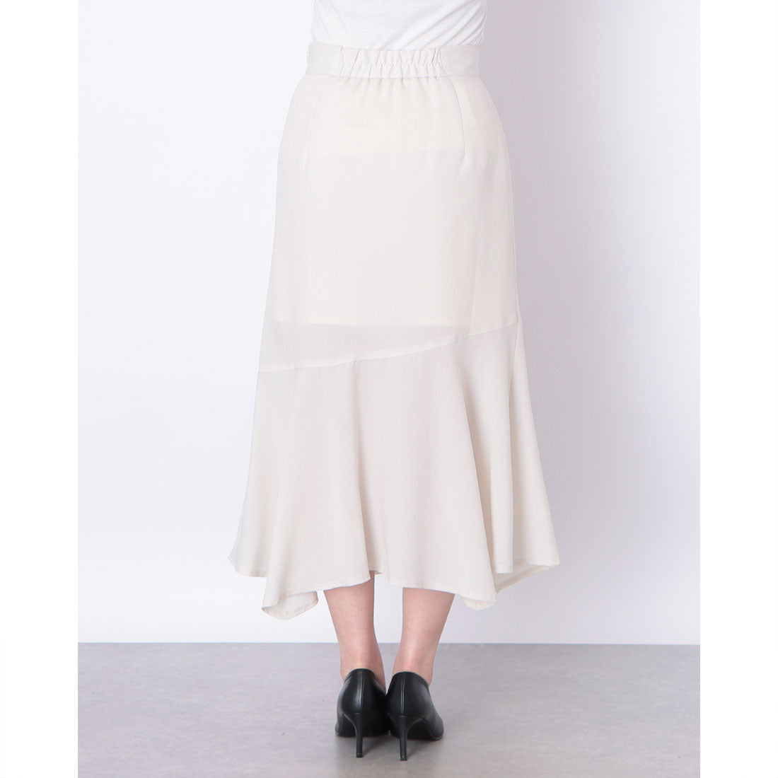 チーク Cheek ドロストスリットマーメイドスカート （IVORY） IVORY