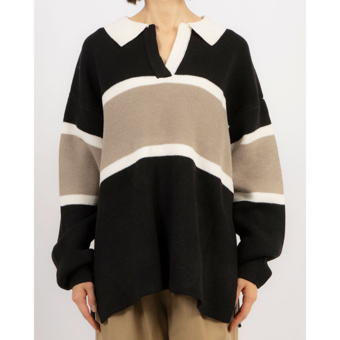 セポ Cepo スキッパーラガーニットポロ