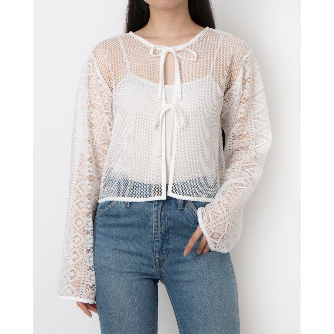 セポ Cepo メッシュ2WAYカーデ （オフ） オフ