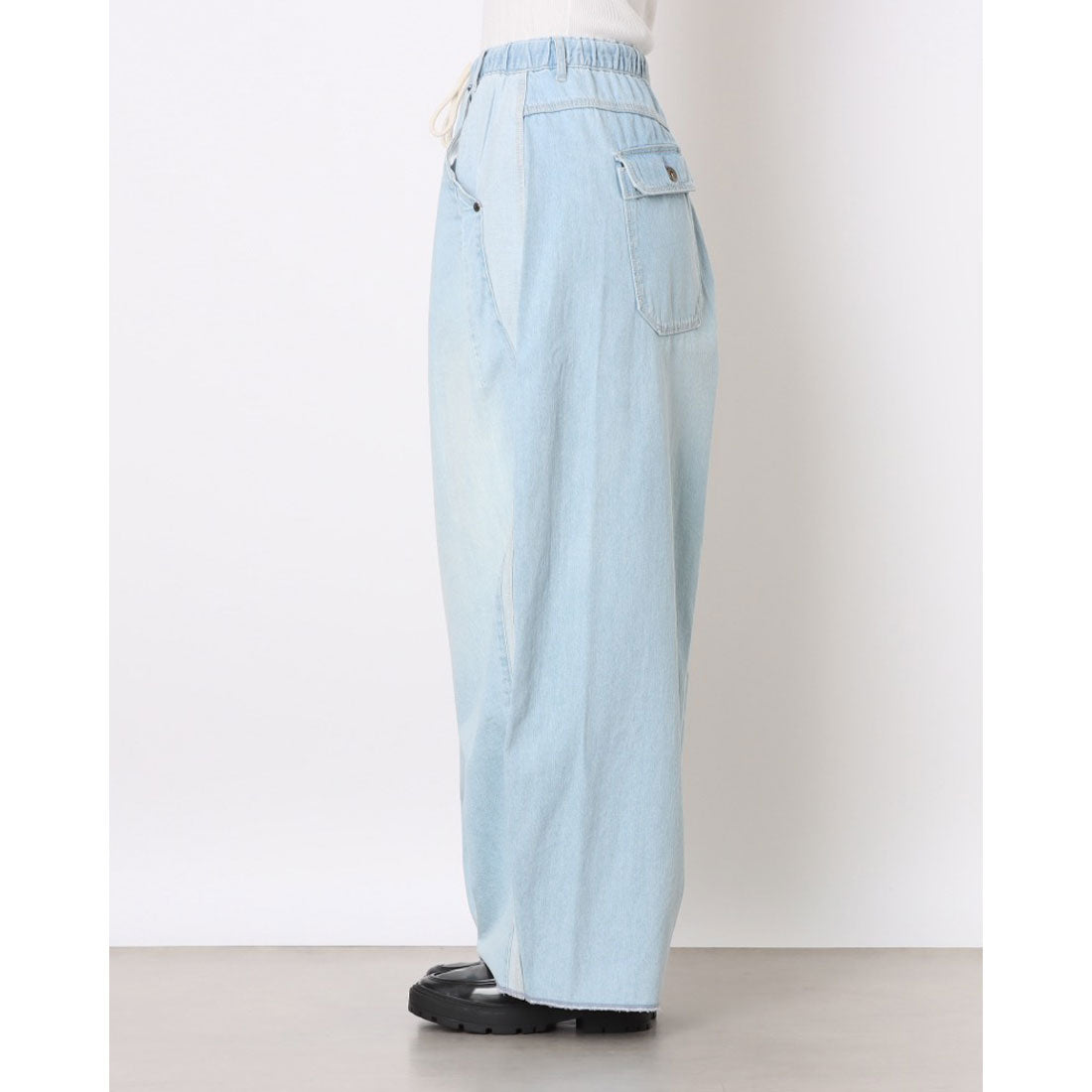 セポ Cepo ICELINENバレルパンツ （中濃色） 中濃色