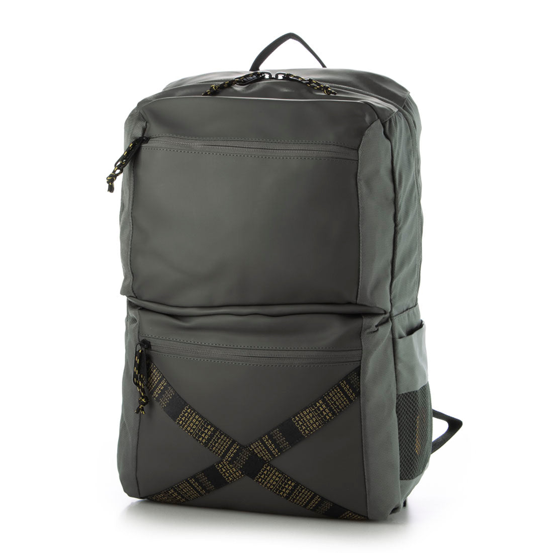 キャタピラー Caterpillar リュック メンズ リュックサック The Sixty 大容量 27L 防水 アウトドア 旅行 遠足 デイパック PC収納 （グレー） グレー