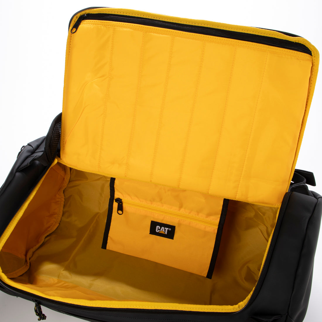 キャタピラー Caterpillar ボストンバッグ ダッフルバッグ リュック Brooklyn 2WAY 防水加工 大容量 39L （ブラック） ブラック