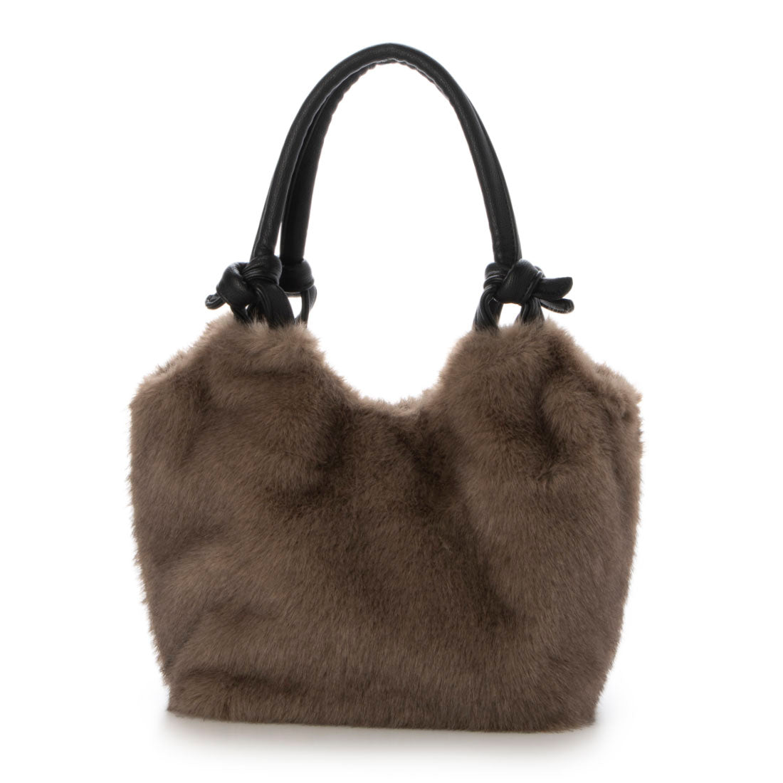 カシェリエ CACHELLIE C8529 F/FUR KNOT HNDL 2W TOTE （グレージュ） グレージュ