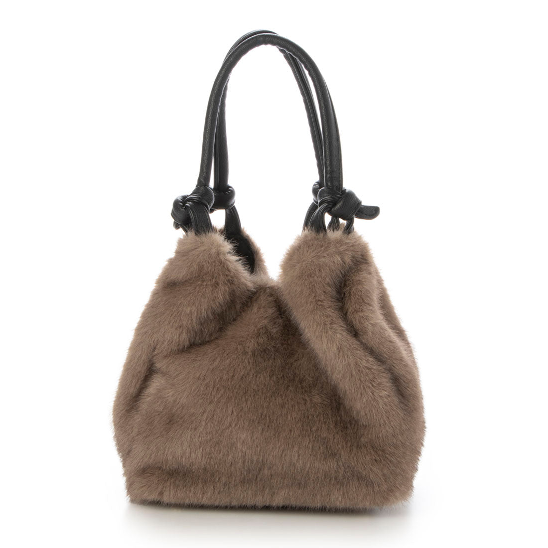 カシェリエ CACHELLIE C8529 F/FUR KNOT HNDL 2W TOTE （グレージュ） グレージュ