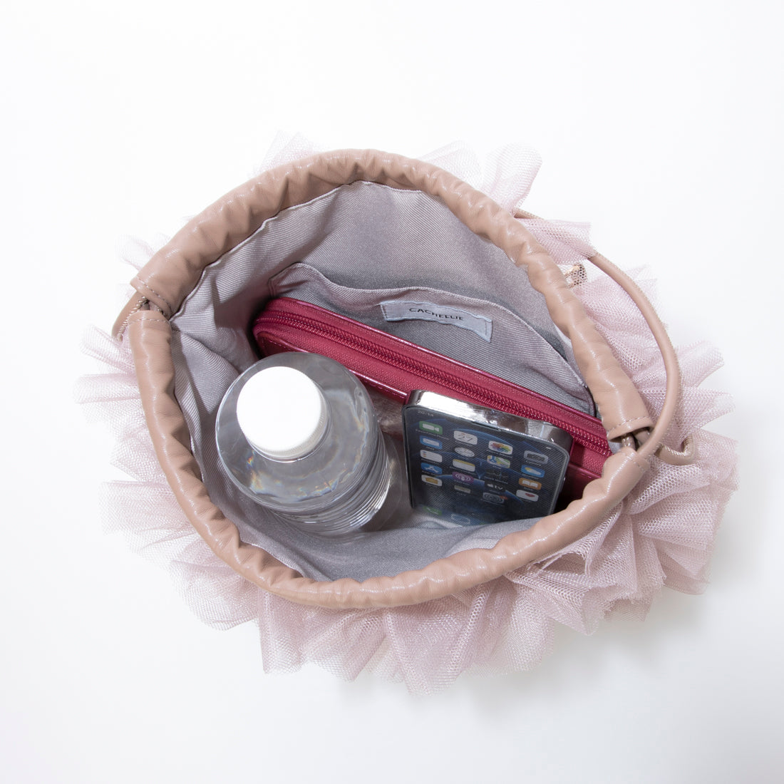 カシェリエ CACHELLIE C8605 TULLE POUCH