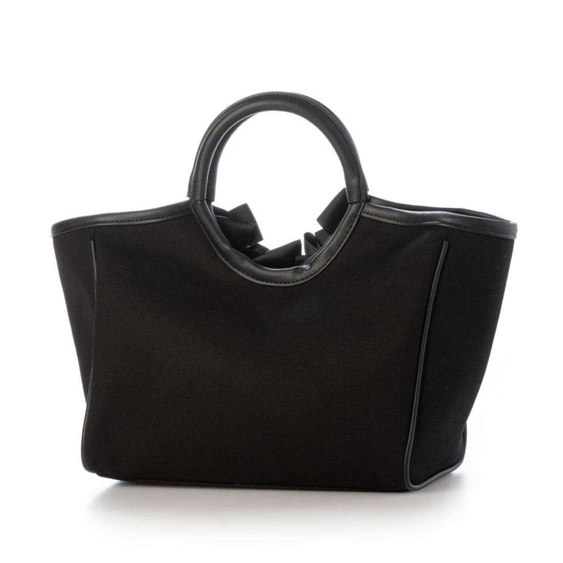 カシェリエ CACHELLIE C8642 CANVAS*RIBBON TOTE （ブラック） ブラック