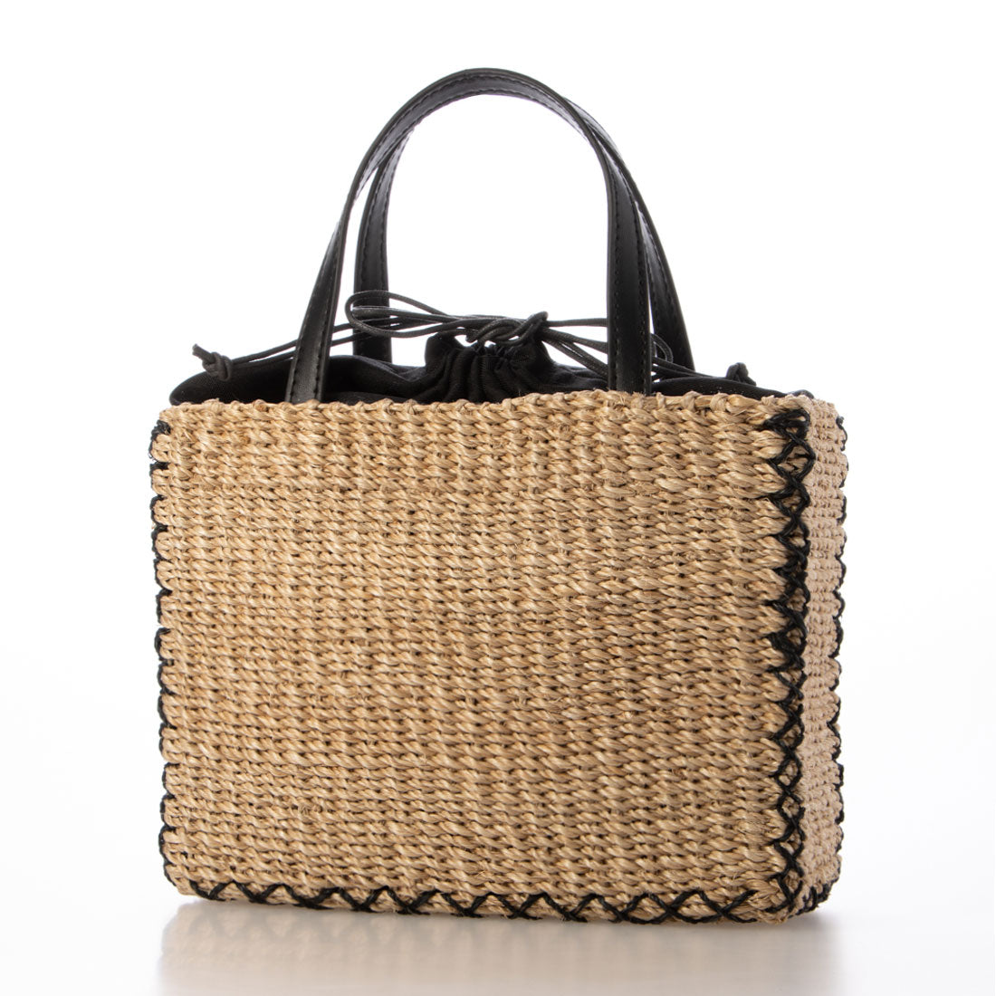 カシェリエ CACHELLIE C8596 ABACA F/PEARL SQUARE TOTE （ナチュラル） ナチュラル