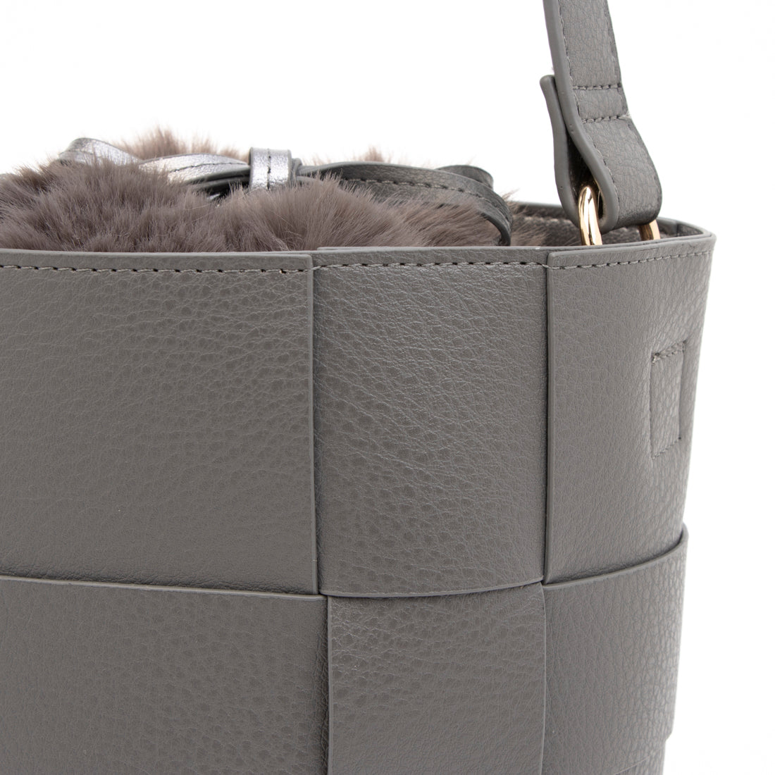 カシェリエ CACHELLIE C8709 PU MESH 4W BUKET BAG （グレー） グレー