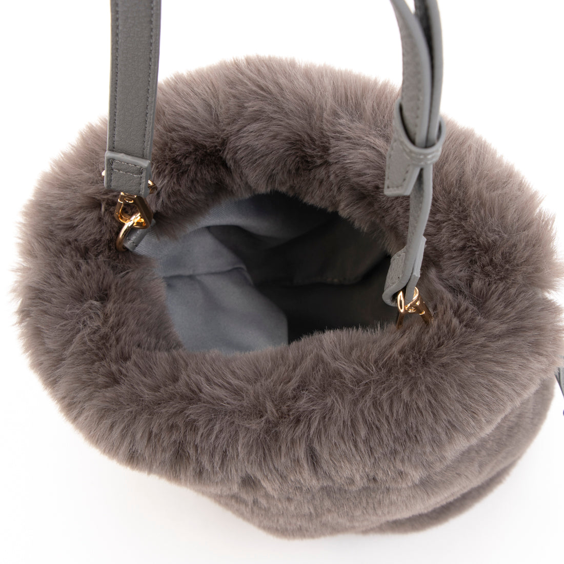カシェリエ CACHELLIE C8709 PU MESH 4W BUKET BAG （グレー） グレー