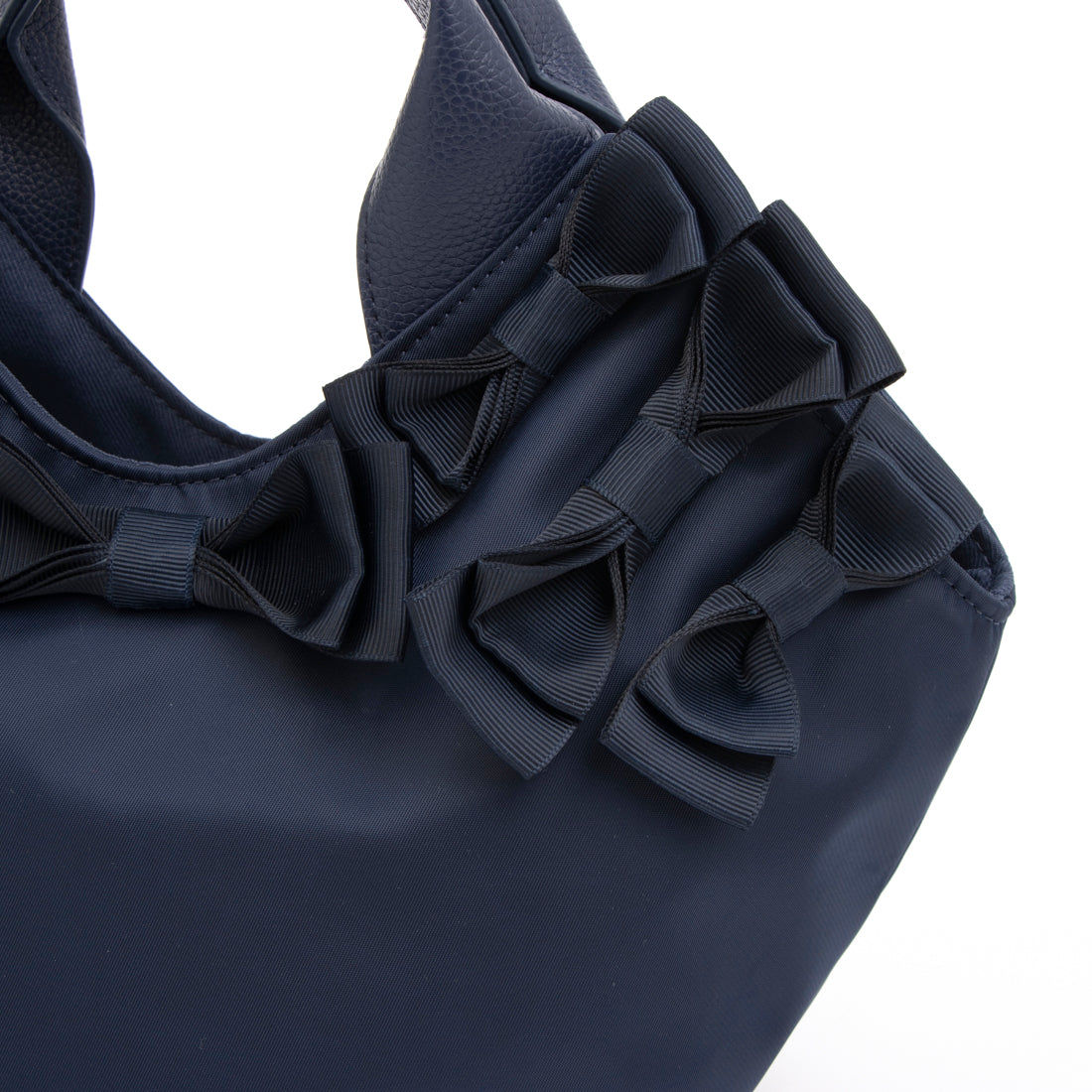 カシェリエ CACHELLIE C8729 NYLON RIBBON TOTE （ネイビー） ネイビー
