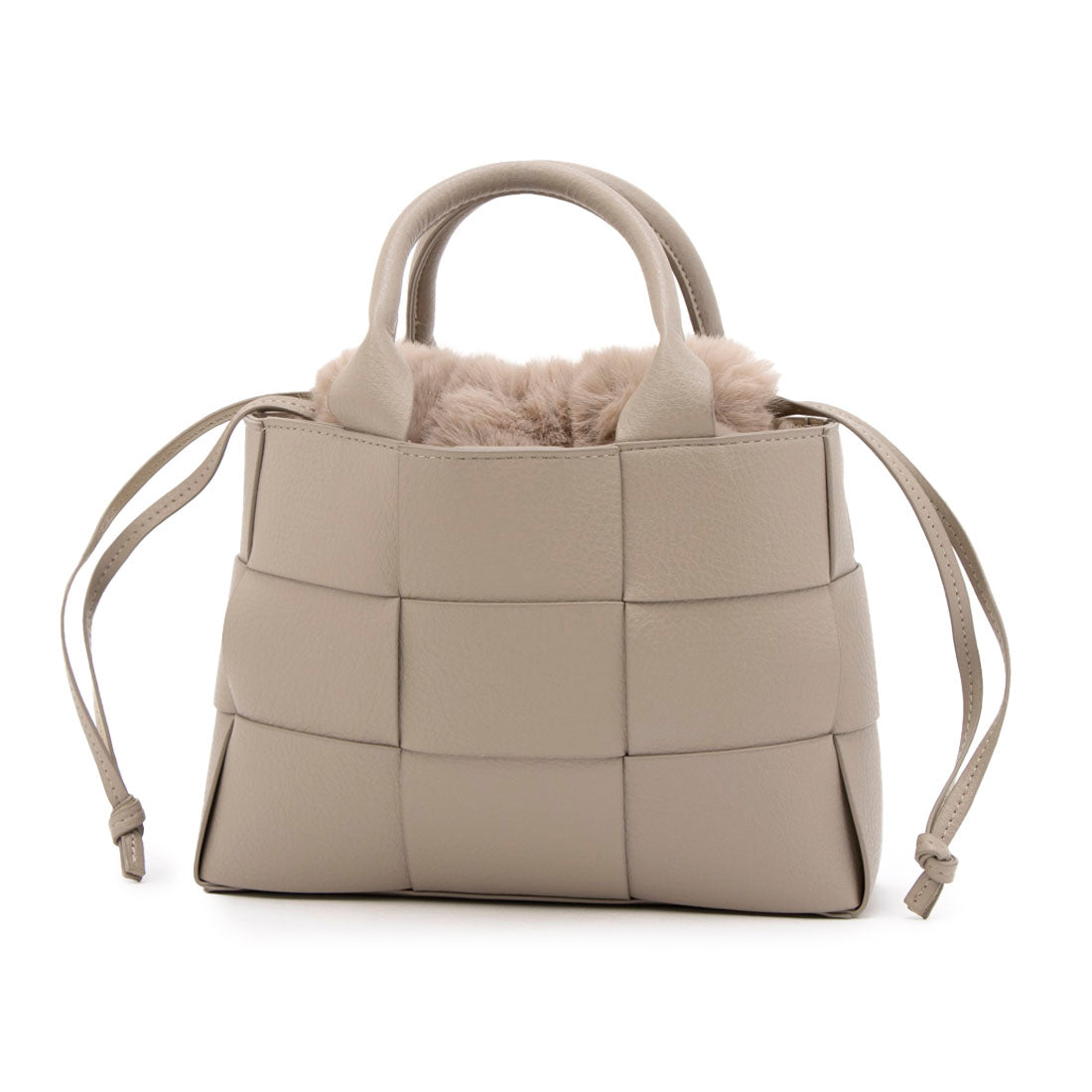 カシェリエ CACHELLIE C8708 PU MESH 4WAY TOTE （ベージュ） ベージュ