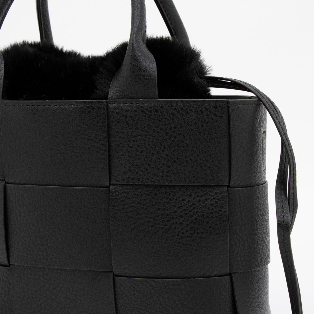 カシェリエ CACHELLIE C8708 PU MESH 4WAY TOTE （ブラック） ブラック