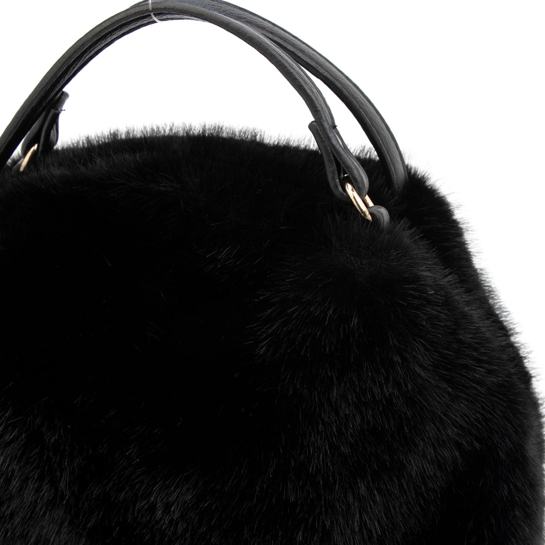 カシェリエ CACHELLIE C8741 F/FUR 2WAY SHOULDER （ブラック） ブラック