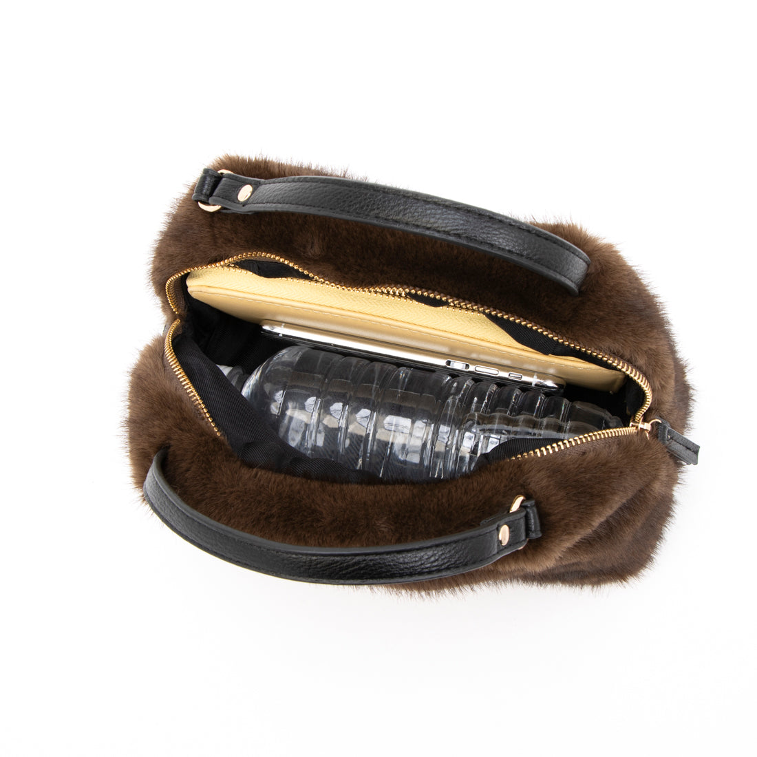 カシェリエ CACHELLIE C8741 F/FUR 2WAY SHOULDER （ブラウン） ブラウン