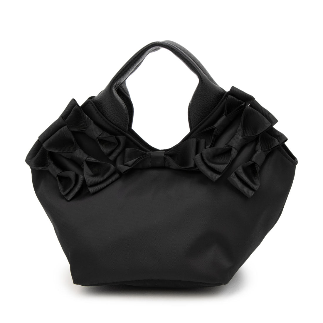 カシェリエ CACHELLIE C8729 NYLON RIBBON TOTE （ブラック） ブラック