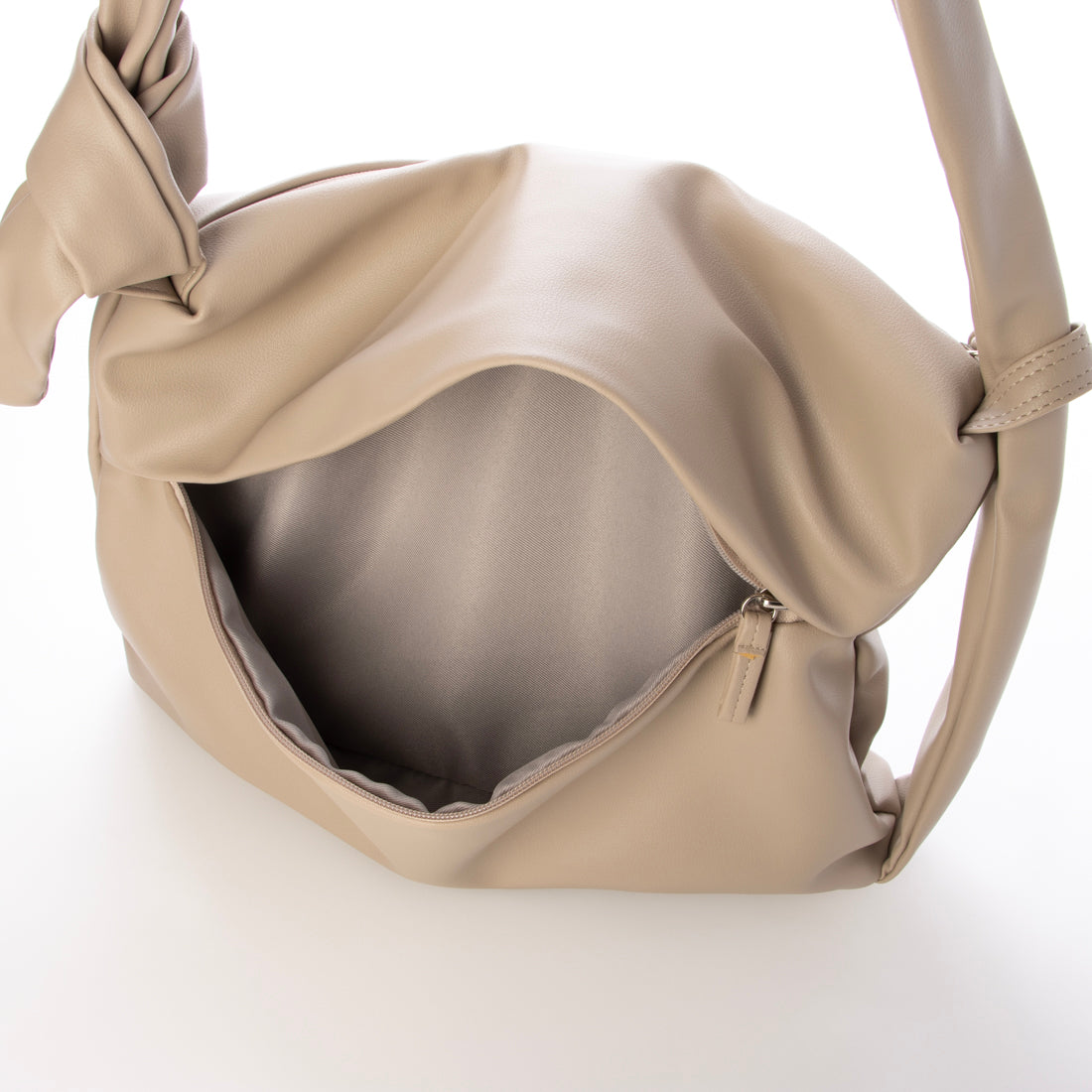 カシェリエ CACHELLIE C8779 PUFF HANDLE SHOULDER BAG （ベージュ） ベージュ