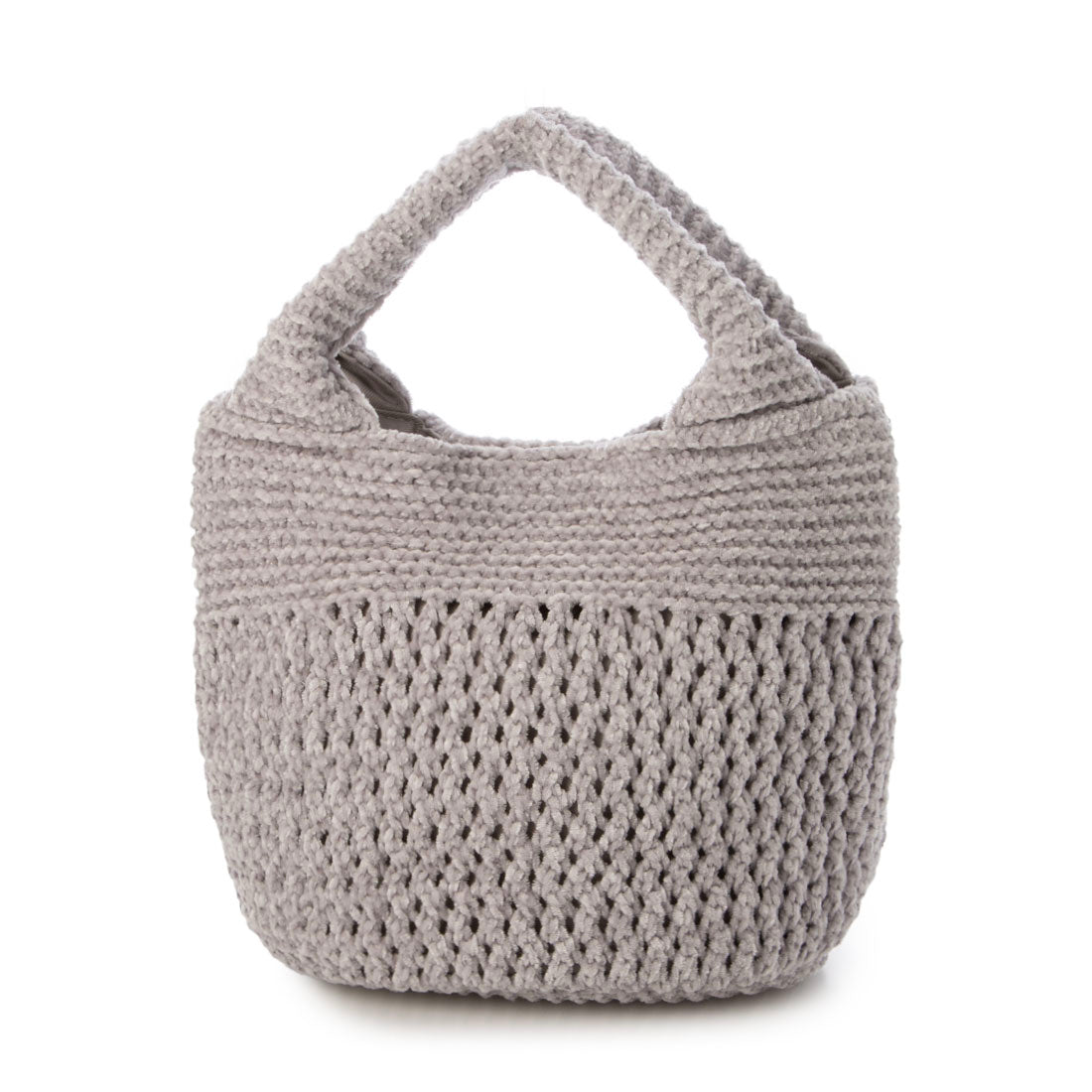 カシェリエ CACHELLIE C8759 KNIT MARU TOTE （グレー） グレー